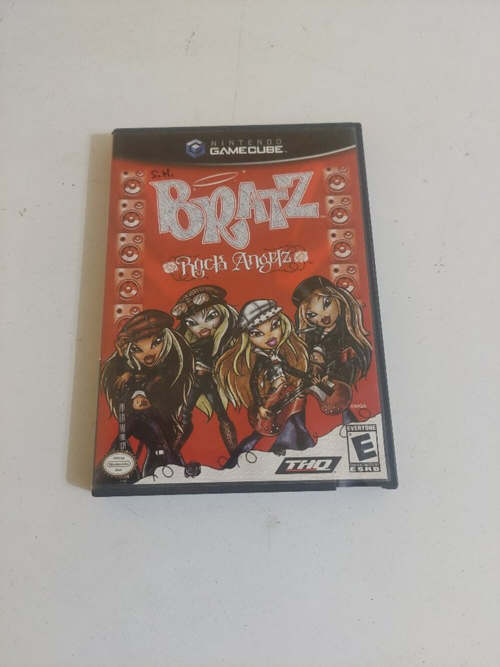 Bratz Rock Angelz Nintendo GameCube Complete Manual Case Game TESTED!